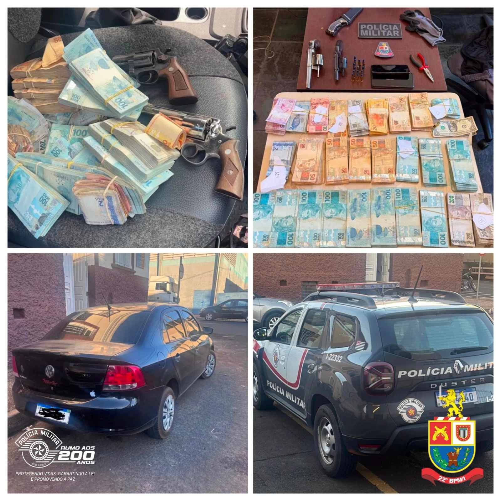 Autores de latrocínio em Campina do Monte Alegre são presos em Itapetininga