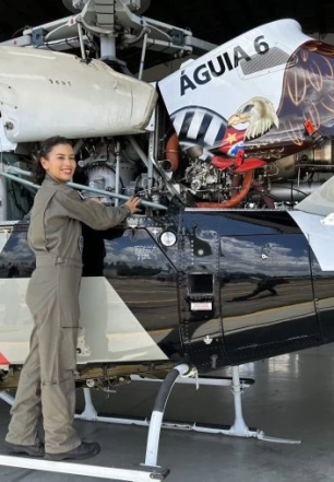 PM de SP se destaca como mecânica de aeronaves